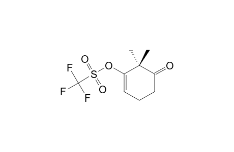 6,6-DIMETHYL-5-OXOCYCLOHEX-1-ENYL-TRIFLUOROMETHANESULPHONATE