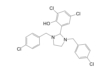 2-[1,3-bis(p-chlorobenzyl)-2-imidazolidinyl]-4,6-dichlorophenol