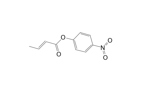 2-Butenoic acid, 4-nitrophenyl ester, (E)-