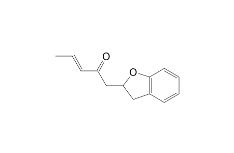 (E)-1-(2,3-Dihydrobenzofuran-2-yl)penta-3-en-2-one