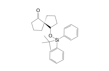 (5R,6R)-6-tert-Butyldiphenylsiloxyspiro[4.4]nonane-1-one