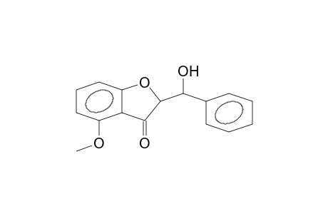 3(2H)-BENZOFURANONE, 2-(HYDROXYPHENYLMETHYL)-4-METHOXY-