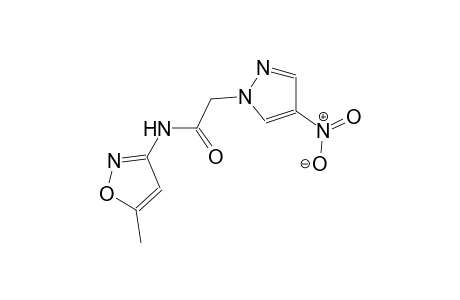 N-(5-methyl-3-isoxazolyl)-2-(4-nitro-1H-pyrazol-1-yl)acetamide