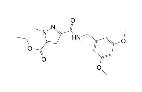 ethyl 3-{[(3,5-dimethoxybenzyl)amino]carbonyl}-1-methyl-1H-pyrazole-5-carboxylate