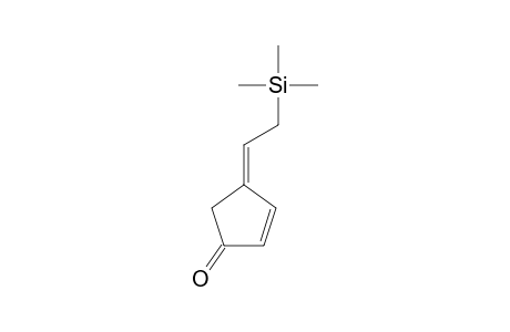 (Z)-4-[2-(TRIMETHYLSILYL)-ETHYLIDENE]-CYCLOPENT-2-ENONE