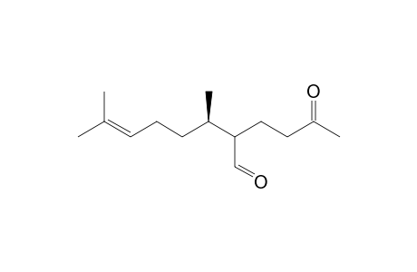 (3R)-2-(3-ketobutyl)-3,7-dimethyl-oct-6-enal