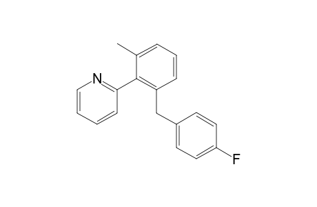 2-[2-(4-Fluorobenzyl)-6-methylphenyl]pyridine