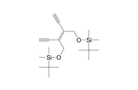(Z)-3,4-bis{[(t-Butyl)dimethylsilyloxy]methyl}hex-3-ene-1,5-diyne