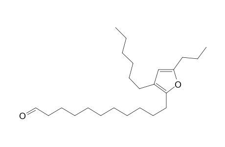 11-(3-hexyl-5-propyl-2-furanyl)undecanal