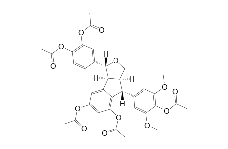 MAAKOLINE-PENTAACETATE;7-EPI,8'-EPI,11-DE-O-METHYL-5'-METHOXYGNETIFOLIN-F-PENTAACETATE