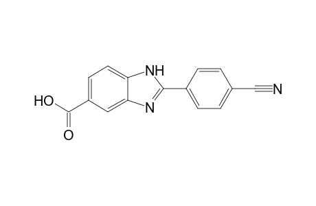 2-(p-Cyanophenyl)benzimidazole-5-carboxylic Acid