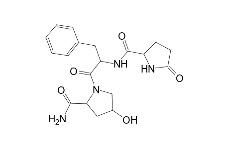 L-Prolinamide, 5-oxo-L-prolyl-L-phenylalanyl-4-hydroxy-