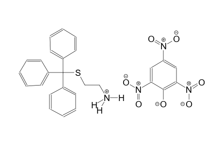 2-(tritylthio)ethanaminium 2,4,6-trinitrophenolate