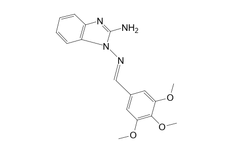 2-AMINO-1-[(3,4,5-TRIMETHOXYBENZYLIDENE)AMINO]BENZIMIDAZOLE