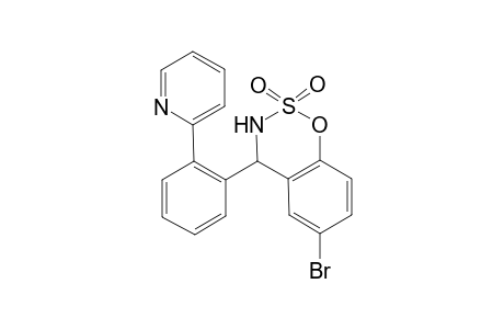 6-Bromo-4-[2-(pyridin-2-yl)phenyl]-3,4-dihydrobenzo[e][1,2,3]oxathiazine 2,2-dioxide