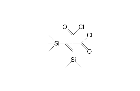 2,3-Bis(trimethylsilyl)-2-cyclopropene 1,1-dicarboxylic adid dichloride