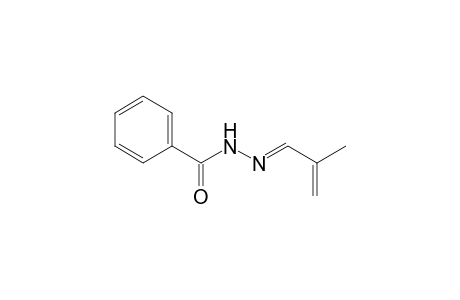 Methacrolein benzoylhydrazone