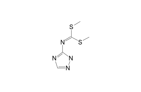 DIMETHYL-(1H-1,2,4-TRIAZOL-5-YL)-IMINODITHIOCARBONATE
