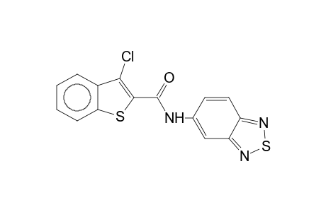 N-(2,1,3-Benzothiadiazol-5-yl)-3-chloro-2-thianaphthenecarboxamide