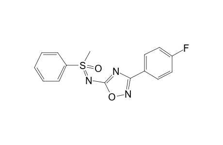 {[3-(4-Fluorophenyl)-1,2,4-oxadiazol-5-yl]imino}(methyl)(phenyl)-.lambda.6-sulfanone