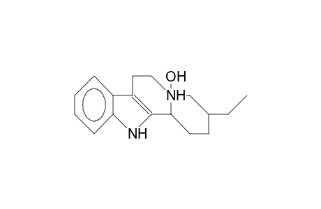 cis-3-Ethyl-indolo(2,3-A)quinolizidine N-5-oxide