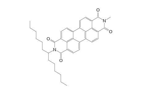 N'-Methyl-N-(1'-hexylheptyl)perylene-3,4 : 9,10-bis(dicarboximide)