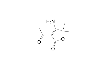 2(5H)-Furanone, 3-acetyl-4-amino-5,5-dimethyl-