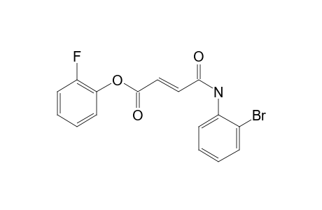 Fumaric acid, monoamide, N-(2-bromophenyl)-, 2-fluorophenyl ester