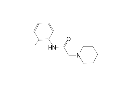 1-piperidineacetamide, N-(2-methylphenyl)-