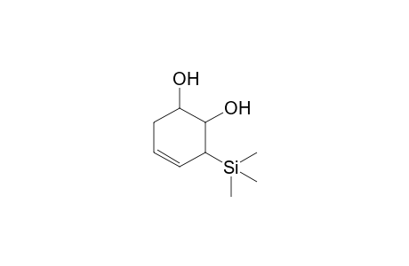 3-(Trimethylsilyl)cyclohex-4-en-1,2-diol