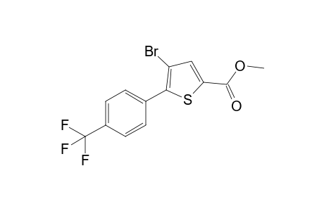 Methyl 4-bromo-5-[4'-(trifluoromethyl)phenyl]-thiophene-2-carboxylate