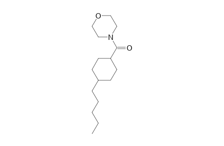 Cyclohexane, 1-(4-morpholoyl)-4-pentyl-