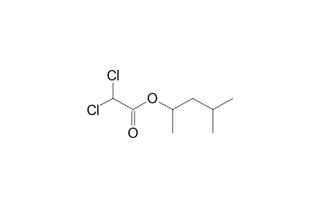 dichloroacetic acid, 1,3-dimethylbutyl ester