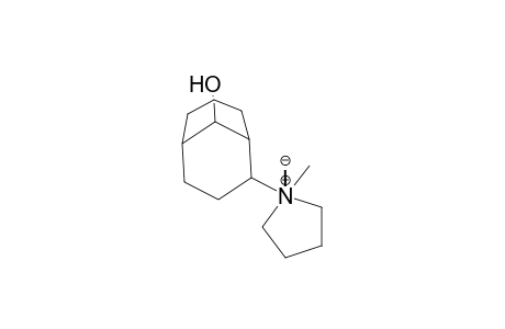 1-(9-Hydroxy-bicyclo[3.3.1]non-2-yl)-1-methyl-pyrrolidinium iodide