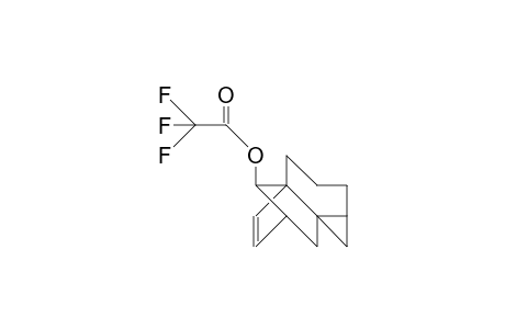 syn-12-Trifluoroacetoxy-tetracyclo(7.2.1.0/1,7/.0/5,7/)dodec-10-ene