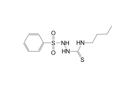 N-butyl-2-(phenylsulfonyl)hydrazinecarbothioamide