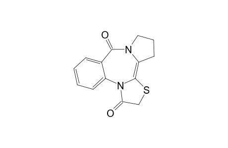 5,6-Dihydro-4H-3-thia-6a,11b-diaza-benzo[g]cyclopenta[e]azulene-1,7-dione