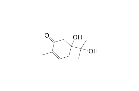 5-Hydroxy-5-(1-hydroxy-1-methylethyl)-2-methyl-2-cyclohexen-1-one