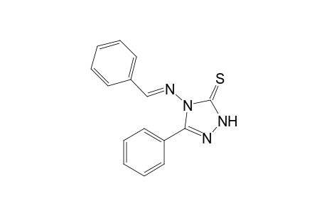 4-(Benzylideneamino)-5-phenyl-2H-1,2,4-triazole-3(4H)-thione