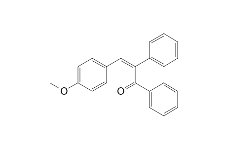 2-Propen-1-one, 3-(4-methoxyphenyl)-1,2-diphenyl-
