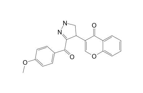 4-(3-CHROMONYL)-3-(4-METHOXYBENZOYL)-2-PYRAZOLINE