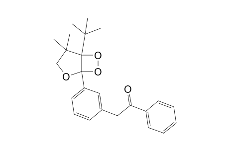 5-tert-Butyl-1-[3-(benzoylmethyl)phenyl]-4,4-dimethyl-2,6,7-trioxabicyclo[3.2.0]heptane