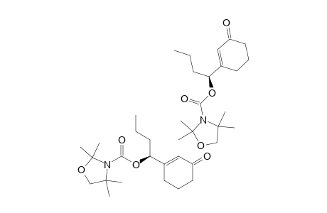 (1R)-1-(3-OXO-1-CYCLOHEXEN-1-YL)-BUTYL-2,2,4,4-TETRAMETHYL-1,3-OXAZOLIDINE-3-CARBOXYLATE