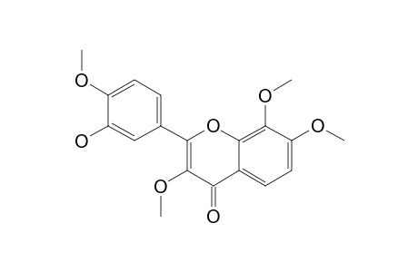 DIPLOTRIN_B;3'-HYDROXY-3,7,8,4'-TETRAMETHOXYFLAVONE