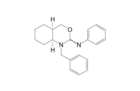 cis-1-benzyl-N-phenyl-4a,5,6,7,8,8a-hexahydro-4H-benzo[d][1,3]oxazin-2-imine