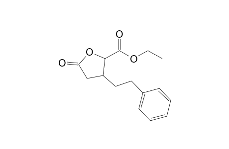4-(2-Phenylethyl)-5-ethoxycarbonyl-dihydrofuran-2-one