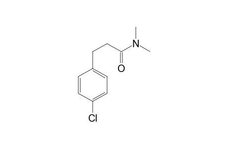 N,N-Dimethyl-3-(4'-chlorophenyl)propionamide