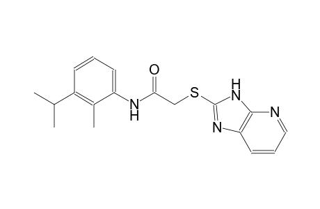 2-(3H-imidazo[4,5-b]pyridin-2-ylsulfanyl)-N-(3-isopropyl-2-methylphenyl)acetamide