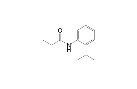 N-(2-tert-Butylphenyl)propionamide