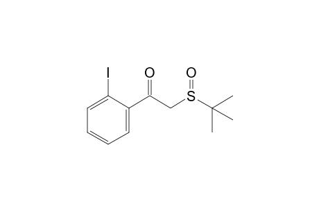 2-tert-butylsulfinyl-1-(2-iodophenyl)ethanone